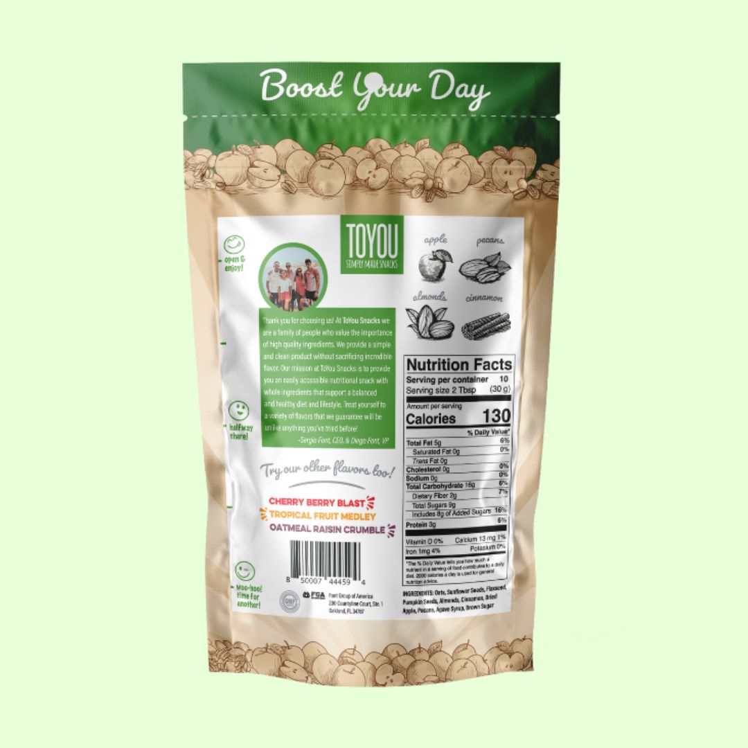 CINNAMON APPLE CRUNCH 340 G