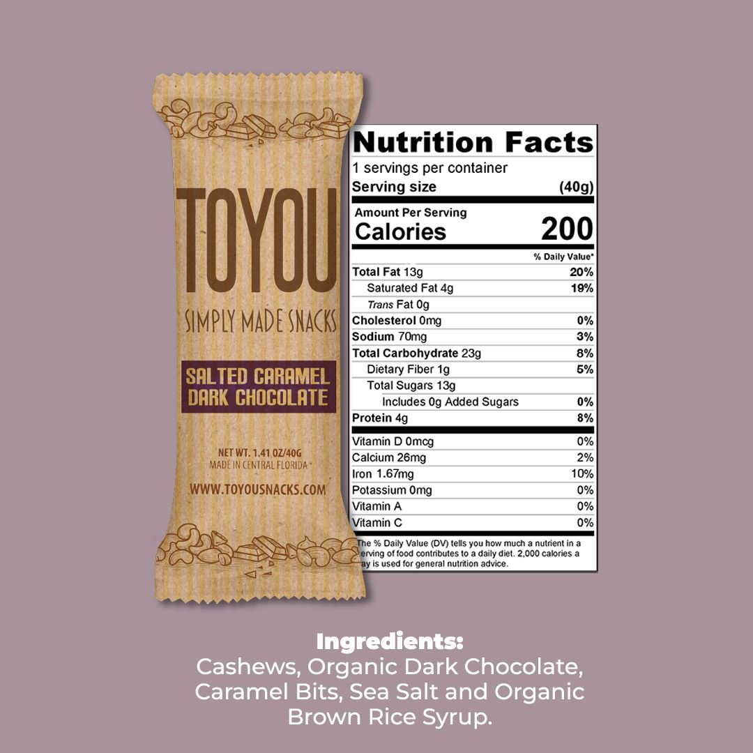 14 CT - SALTED CARAMEL DARK CHOCOLATE