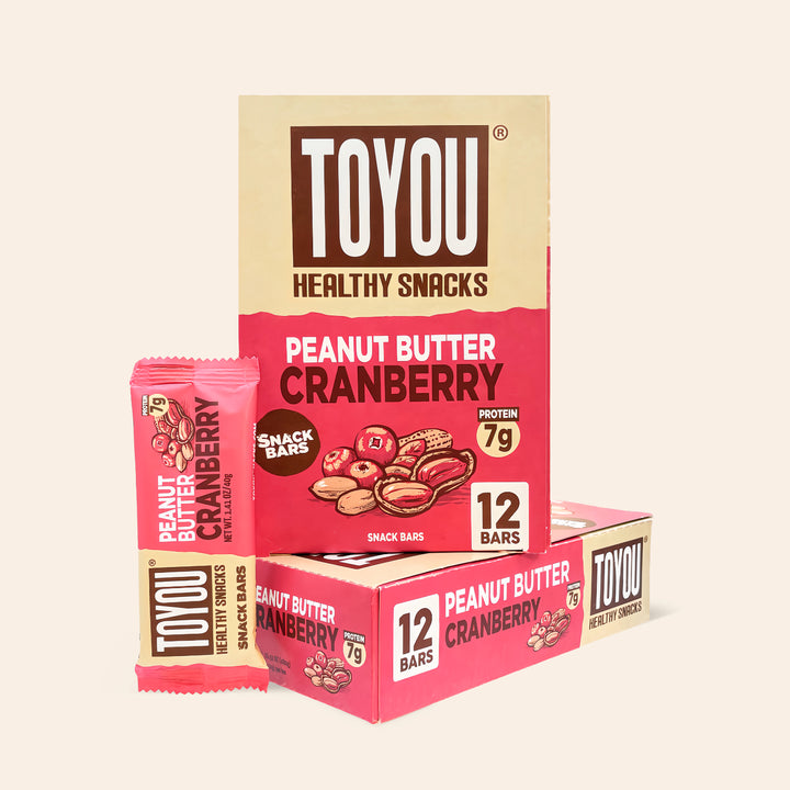 Peanut Butter Cranberry Snack Bar - 12 bars