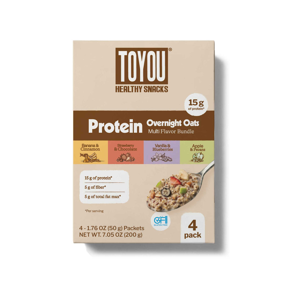 Overnight Oats Protein Variety Pack - 4 pack