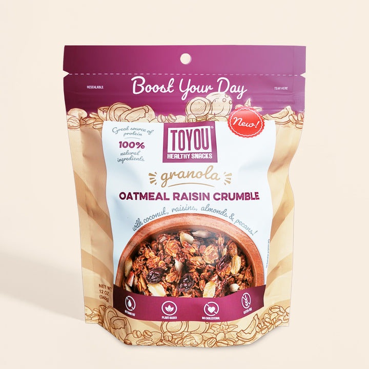 Oatmeal Raisin Crumble Granola 12oz