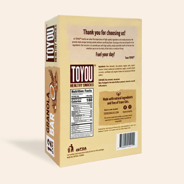 Granola Snack Bar - 12 bars