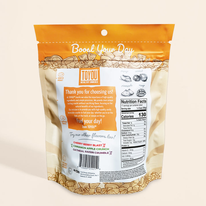 Tropical Fruit Medley Granola 12oz