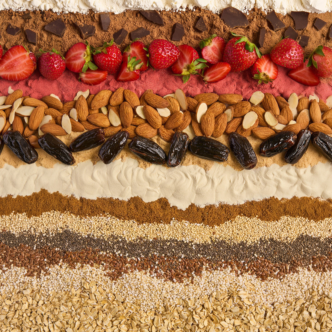 Overnight Oats Strawberry Chocolate Fiber & Collagen - 5 pack
