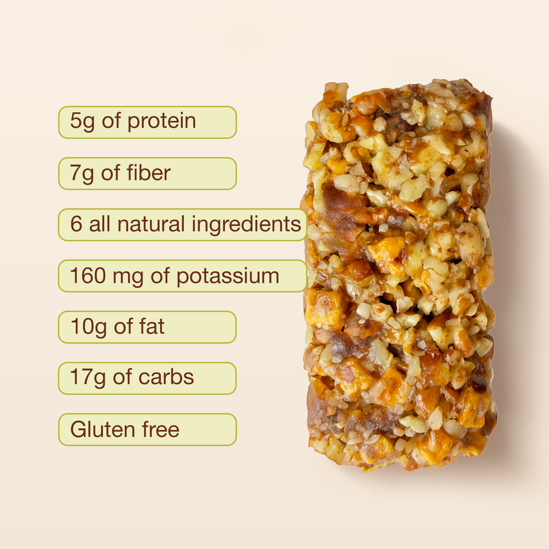 Apple Pecan Snack Bar - 12 bars