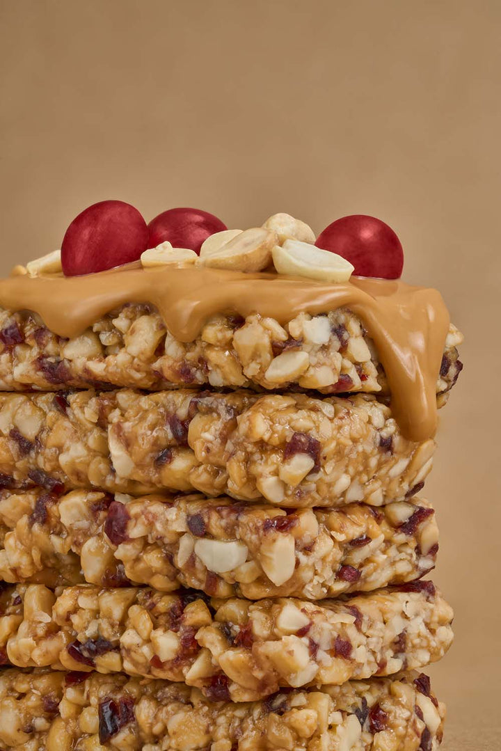 Peanut Butter Cranberry Snack Bar