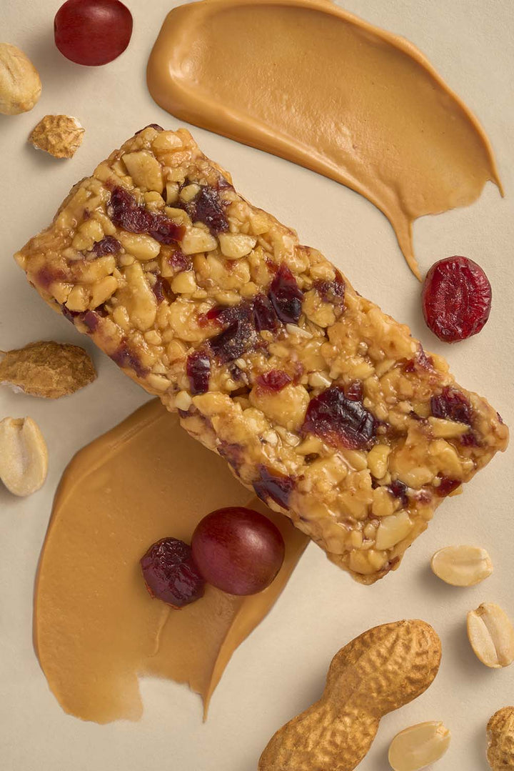 Peanut Butter Cranberry Snack Bar