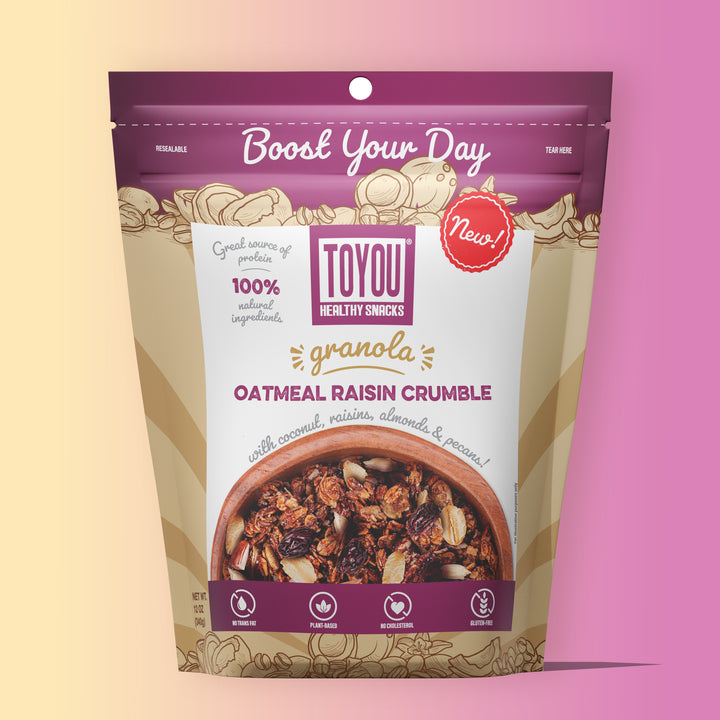 Oatmeal Raisin Crumble Granola 12oz