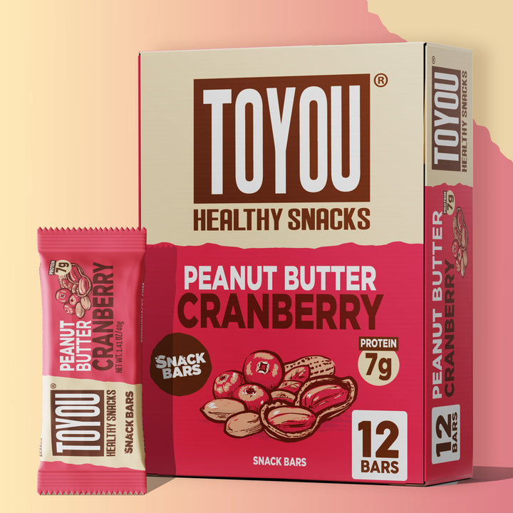 Peanut Butter Cranberry Snack Bar - 12 bars