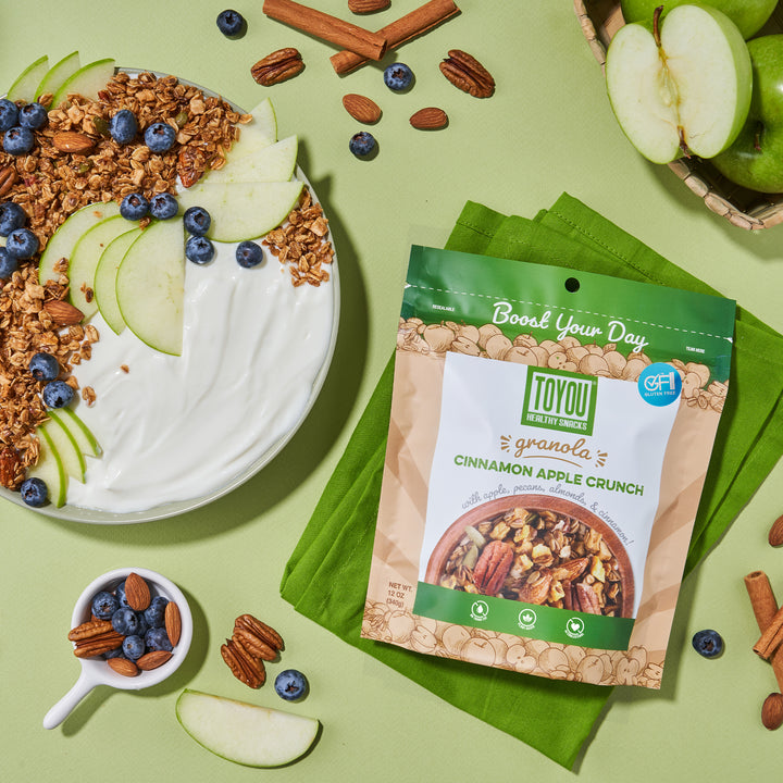 Cinammon Apple Crunch Granola 12oz Gluten free