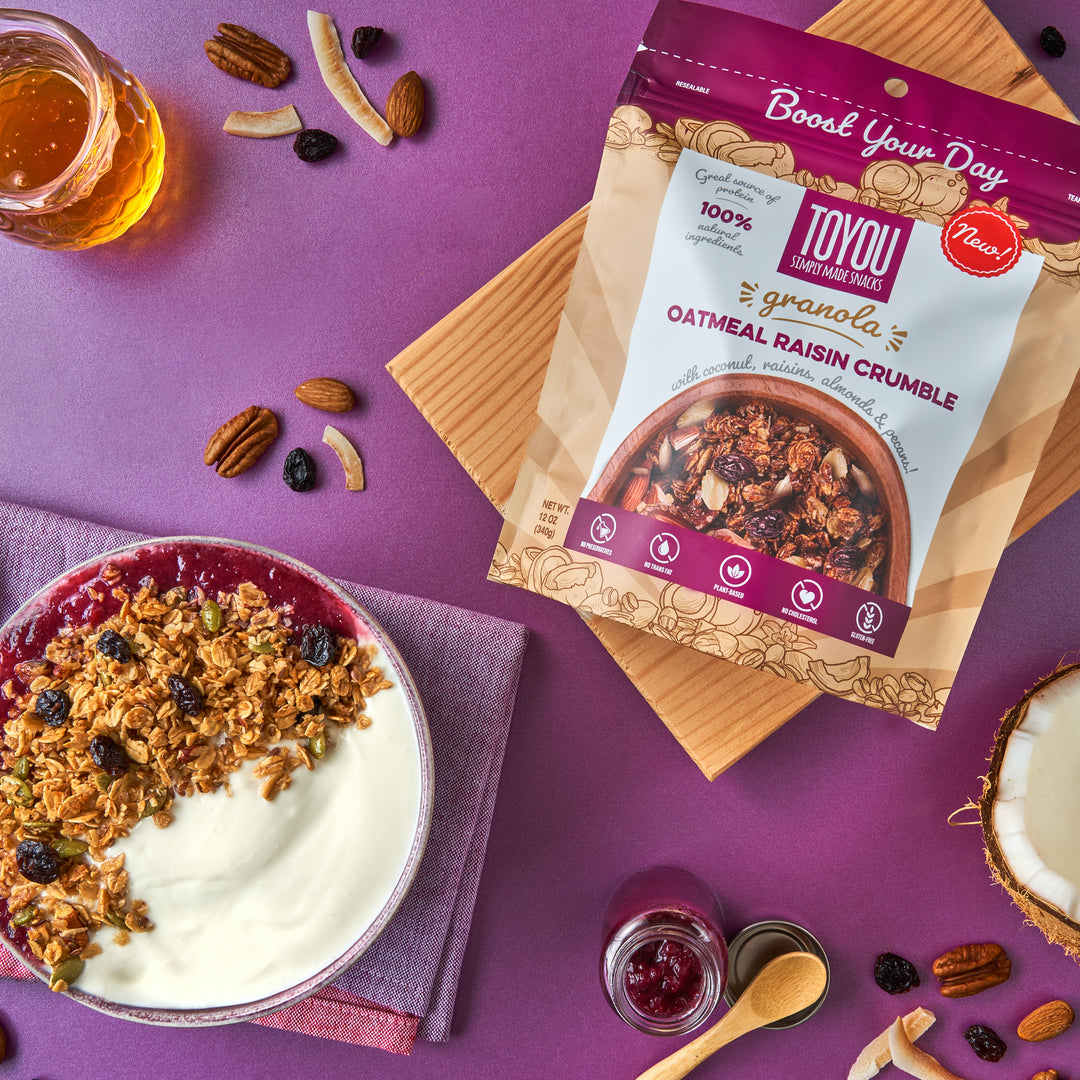 Oatmeal Raisin Crumble Granola 12oz