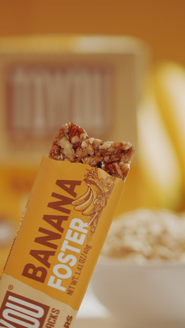 Banana Foster Snack Bar - 12 bars – ToYou Snacks