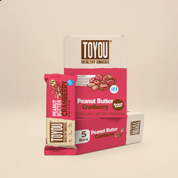 Peanut Butter Cranberry Snack Bar