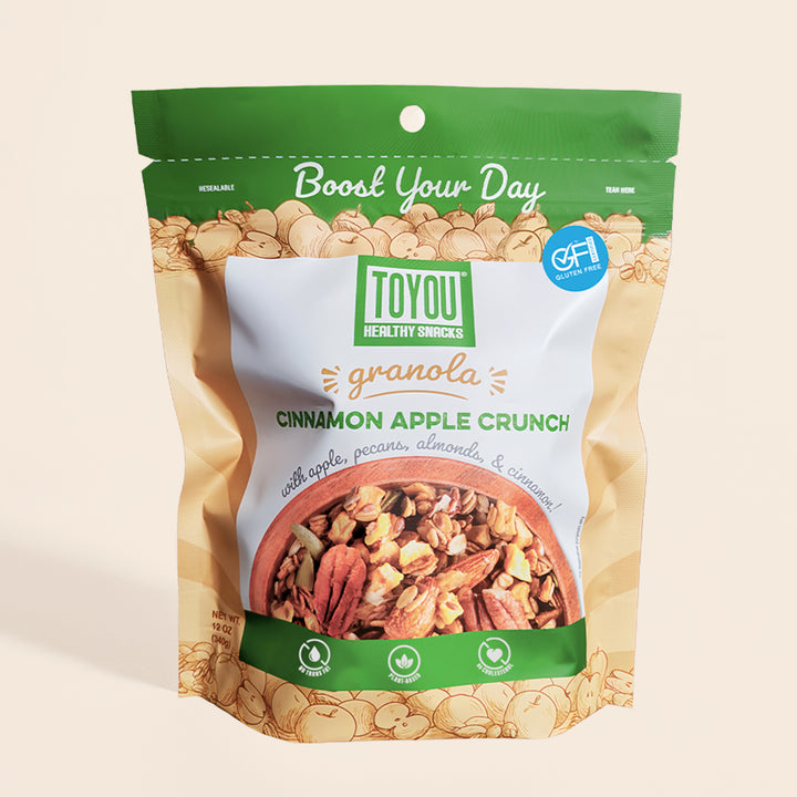 Cinammon Apple Crunch Granola 12oz Gluten free
